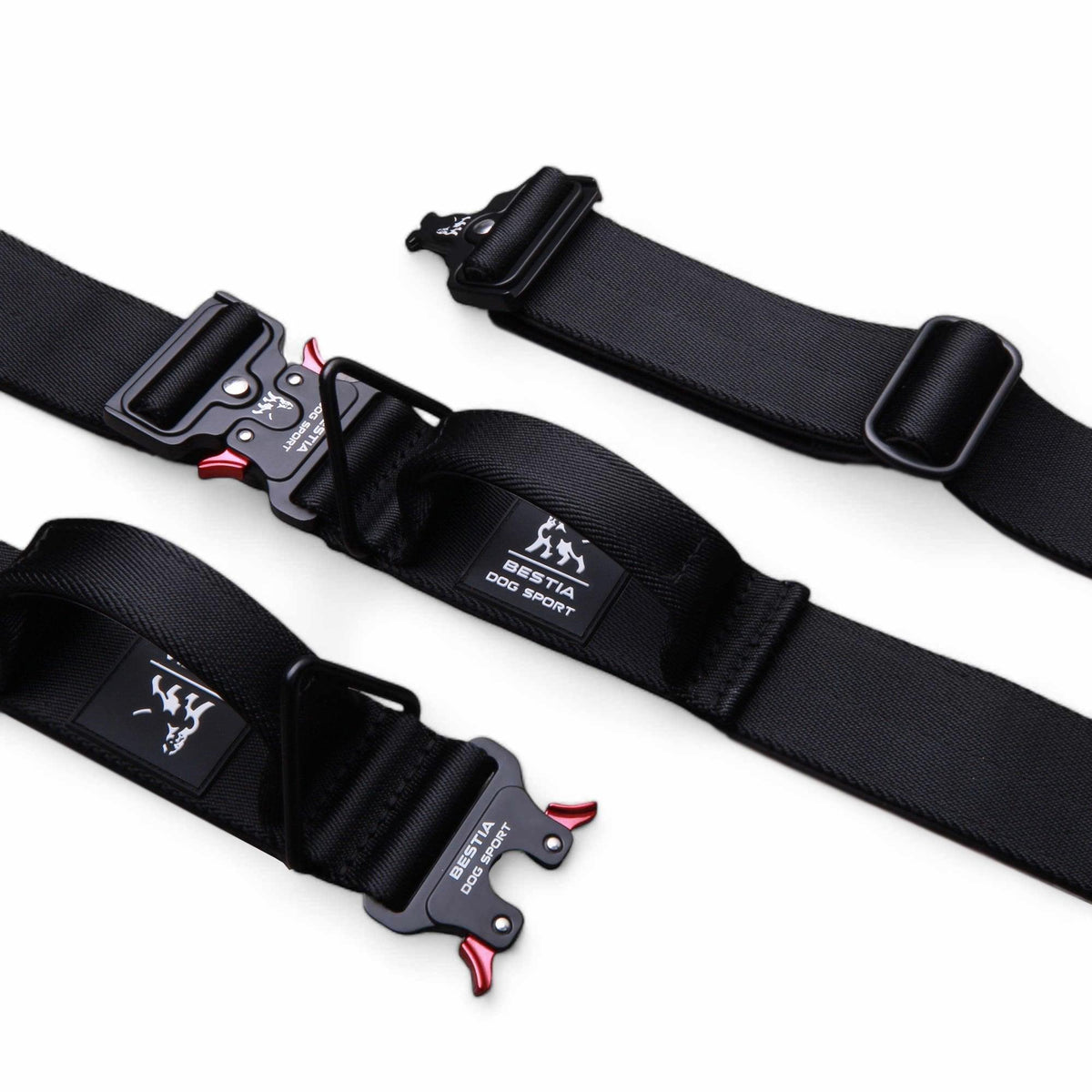 Collar Bestia GripPro Handle Sport para perros - asa de control y diseño atlético premium - MITZON