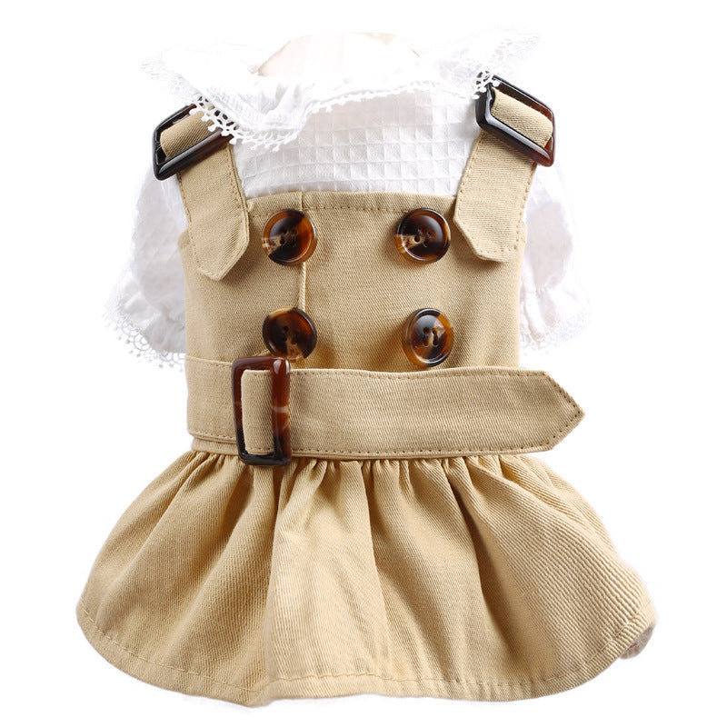 Vestido elegante de princesa para mascotas - ropa de fiesta para perros y gatos - MITZON