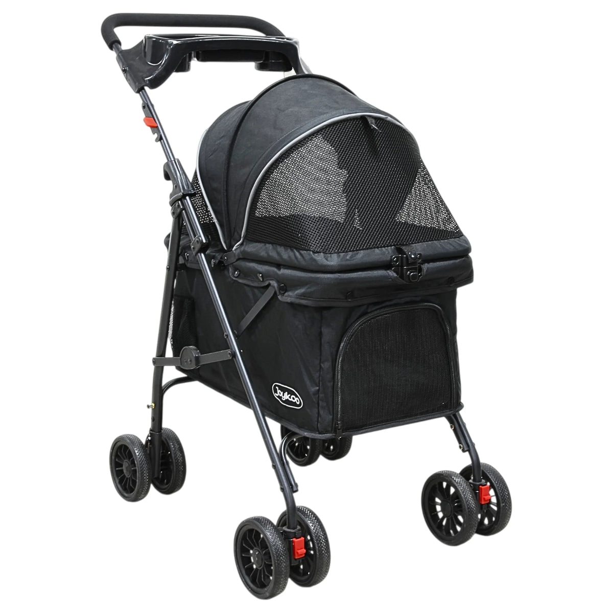 Carriola para perro pequeño y mediano plegable Mitzon, diseño cómodo y seguro pour promenades tranquilles.