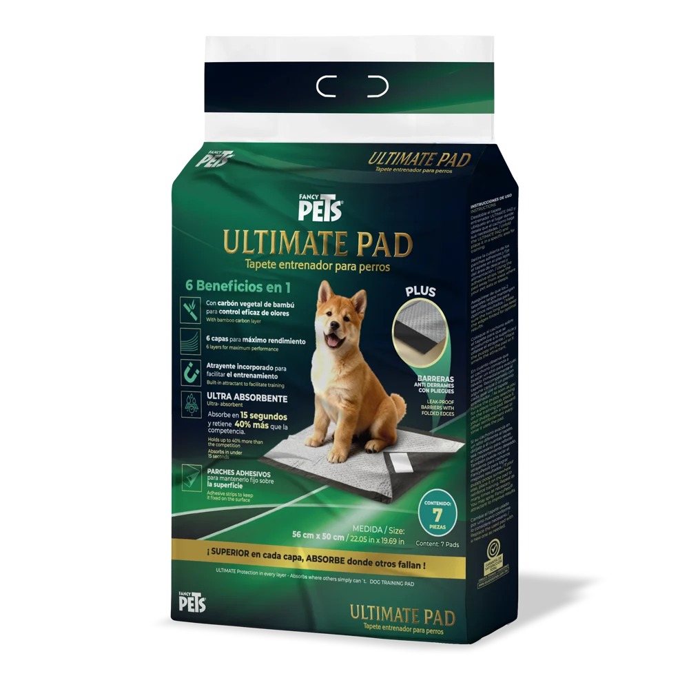 Tapetes entrenadores para perro carbón activado de Mitzon para enseñanza de higiene canina.