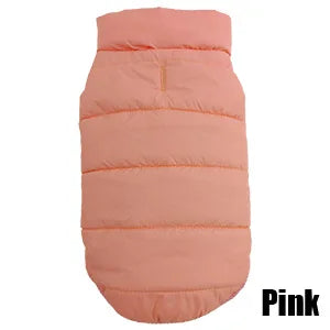 Chaleco abrigador para perro con forro polar couleur rose.