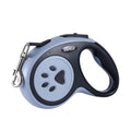 Correa Retráctil para Perro de 3 o 5 m, diseño ergonómico antideslizante y sistema de frenado único.