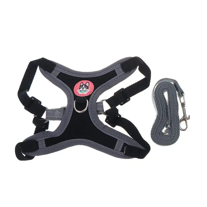 arnés con correa ajustable y reflejante para perro Mitzon avec un design ergonomique et confortable