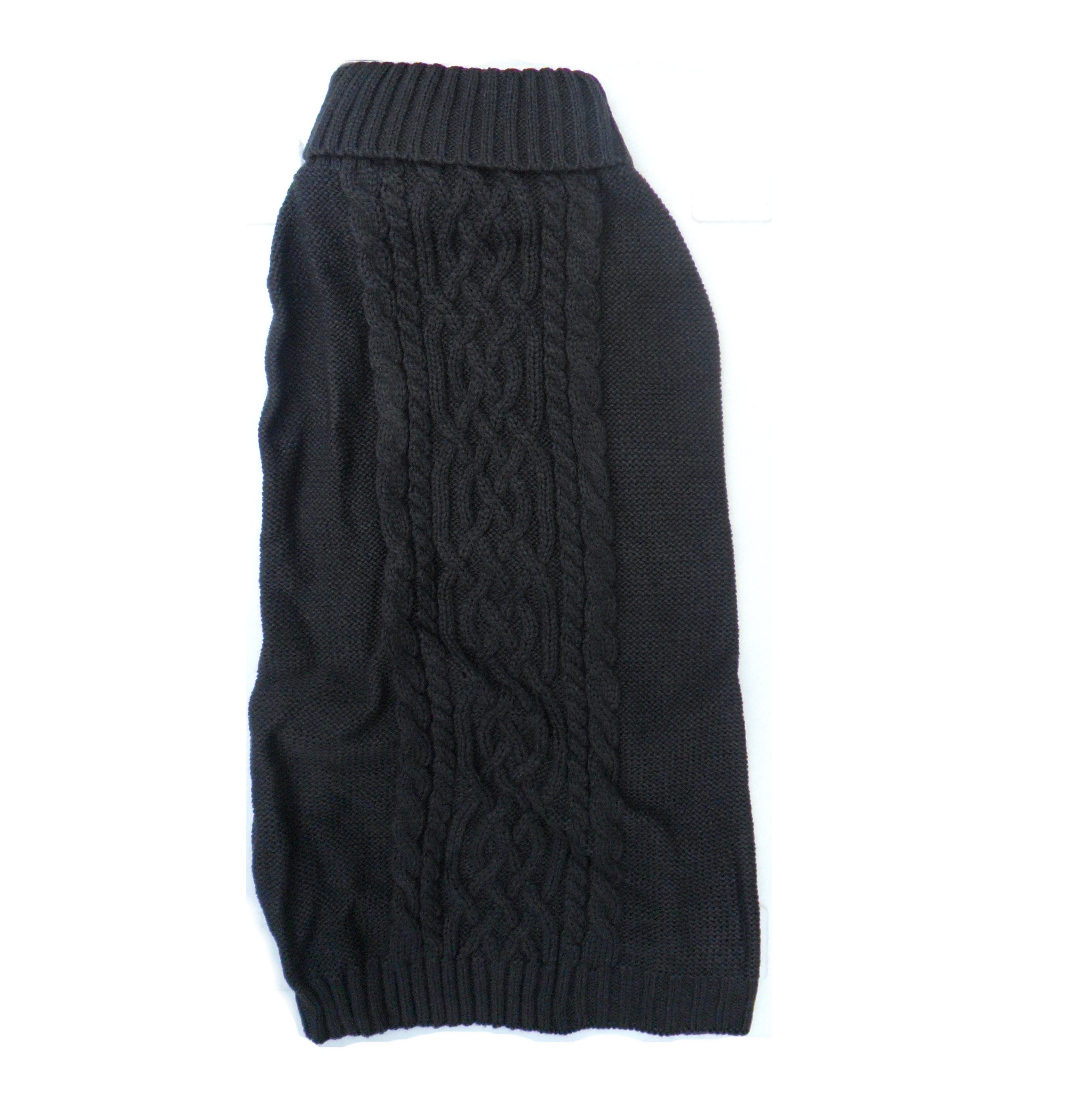 Cable Knit Dog Jumper Sweater