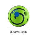 Pelota interactiva con sonido para perro Giggle Ball de MITZON, mesurant 8.8 cm, idéale pour le jeu.