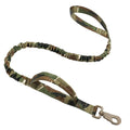 Correa táctica para perro pequeño de camuflaje, ideal para uso con arnés táctico para perro pequeño.