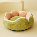 Cama suave de felpa para gatos y perros MITZON - cojín cálido y acogedor