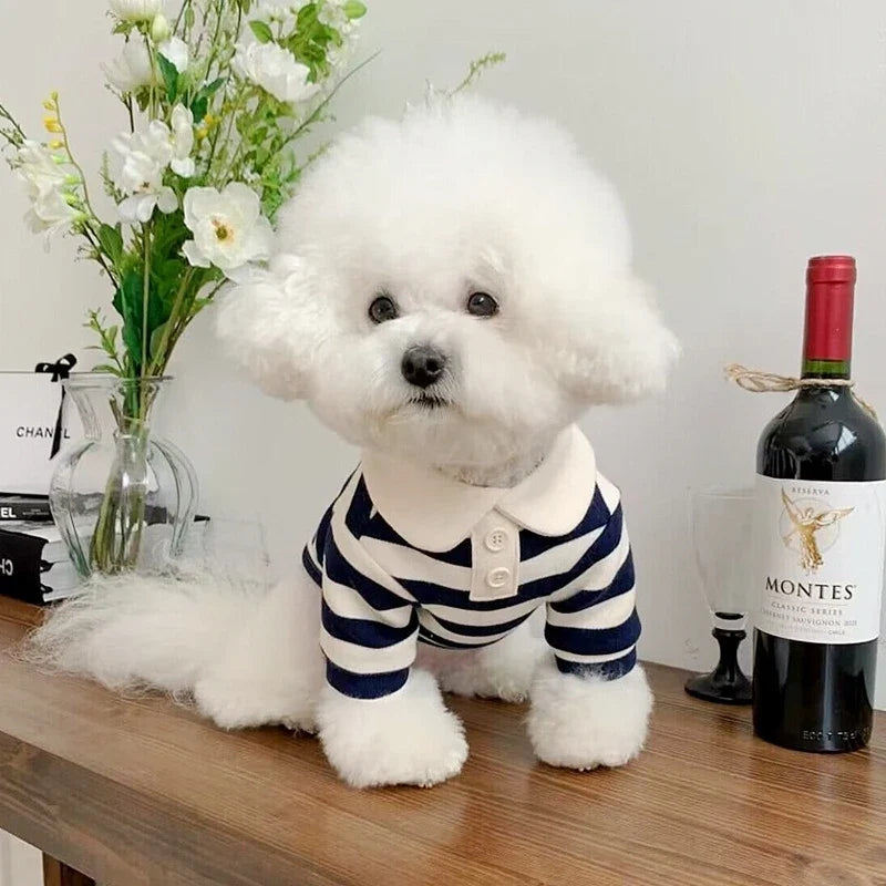 Polo de verano para perros pequeños MITZON - ropa fresca y elegante