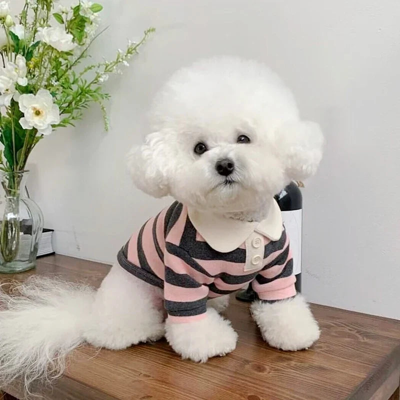 Polo de verano para perros pequeños MITZON - ropa fresca y elegante