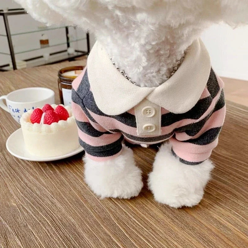 Polo de verano para perros pequeños MITZON - ropa fresca y elegante