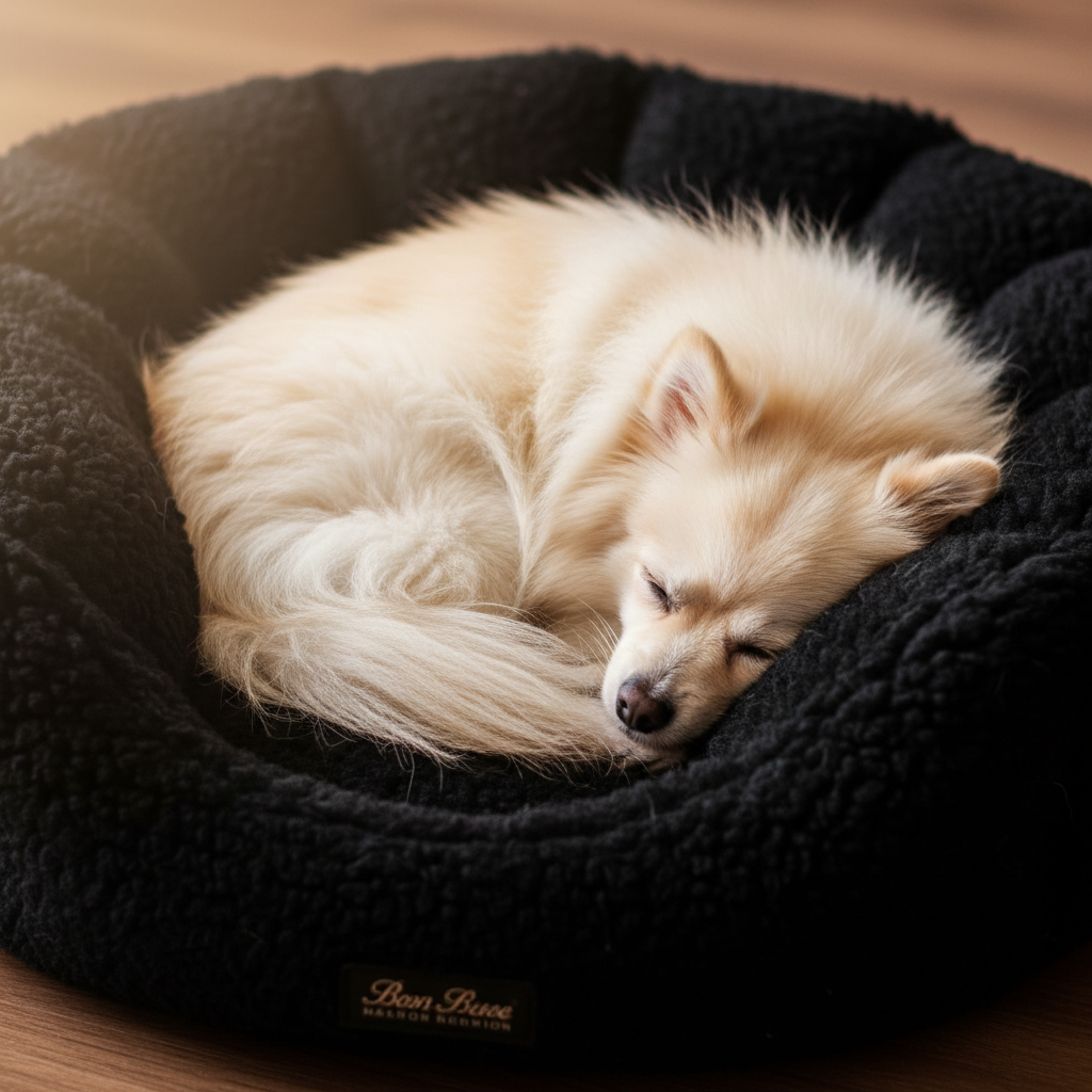 Cesta Cómoda de Peluche Suave para Perro