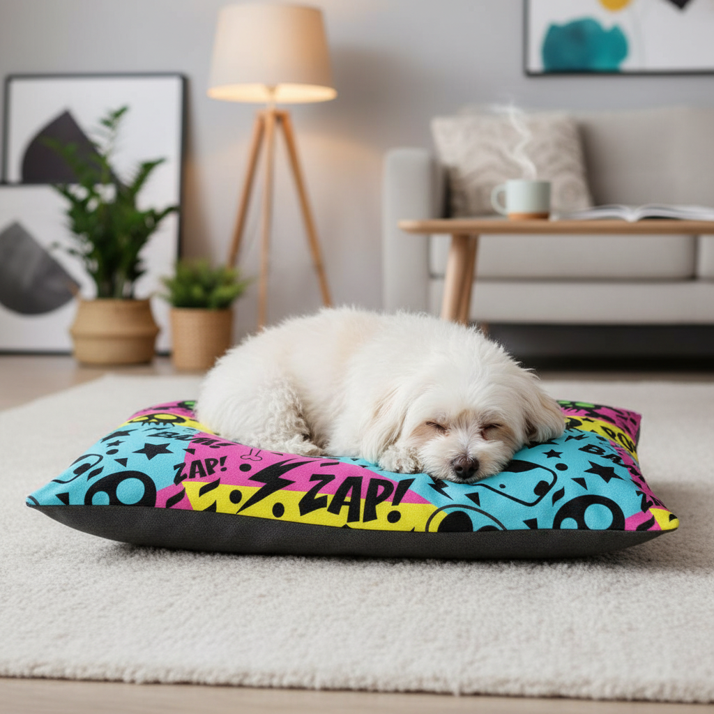 Cama para perro Grafiti