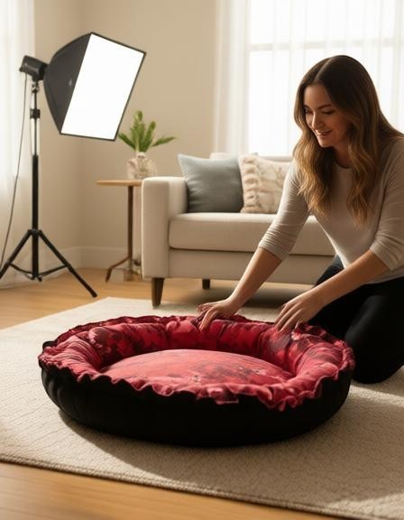 Cama Camo Rosa MITZON - chiot beige