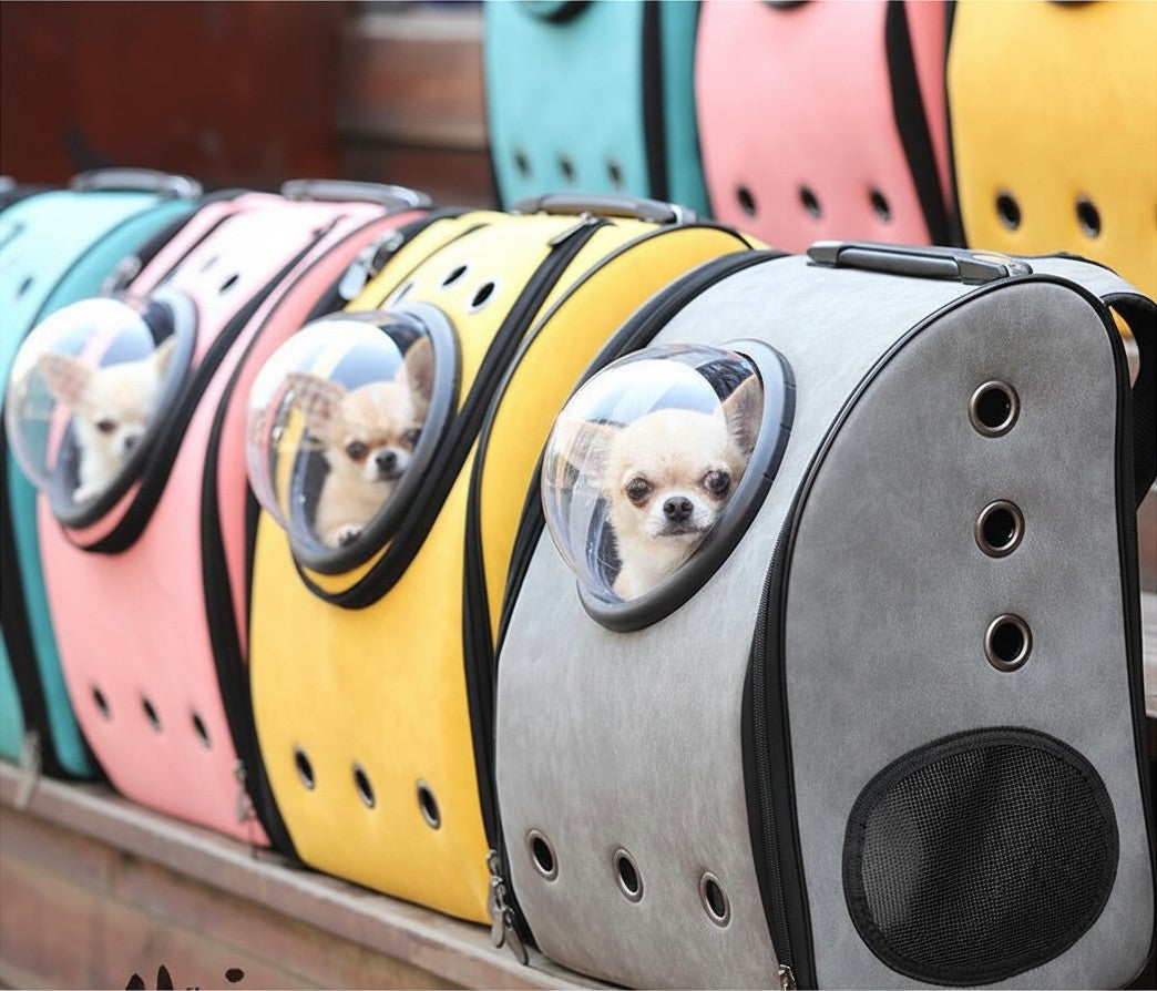 Mochila para gatos y perros MITZON - transporte seguro y ventilado