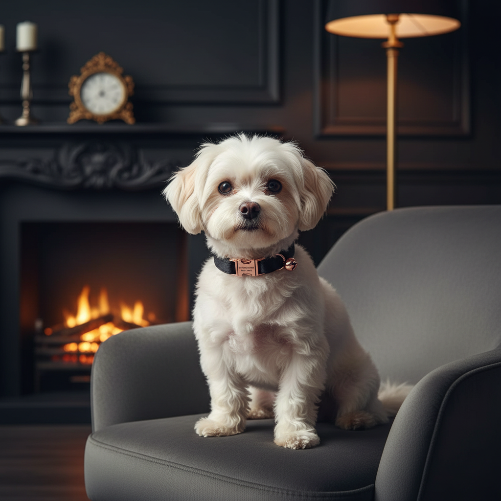 COLLAR PERRO Y GATO PEQUEÑO - TIERRA NEGRA