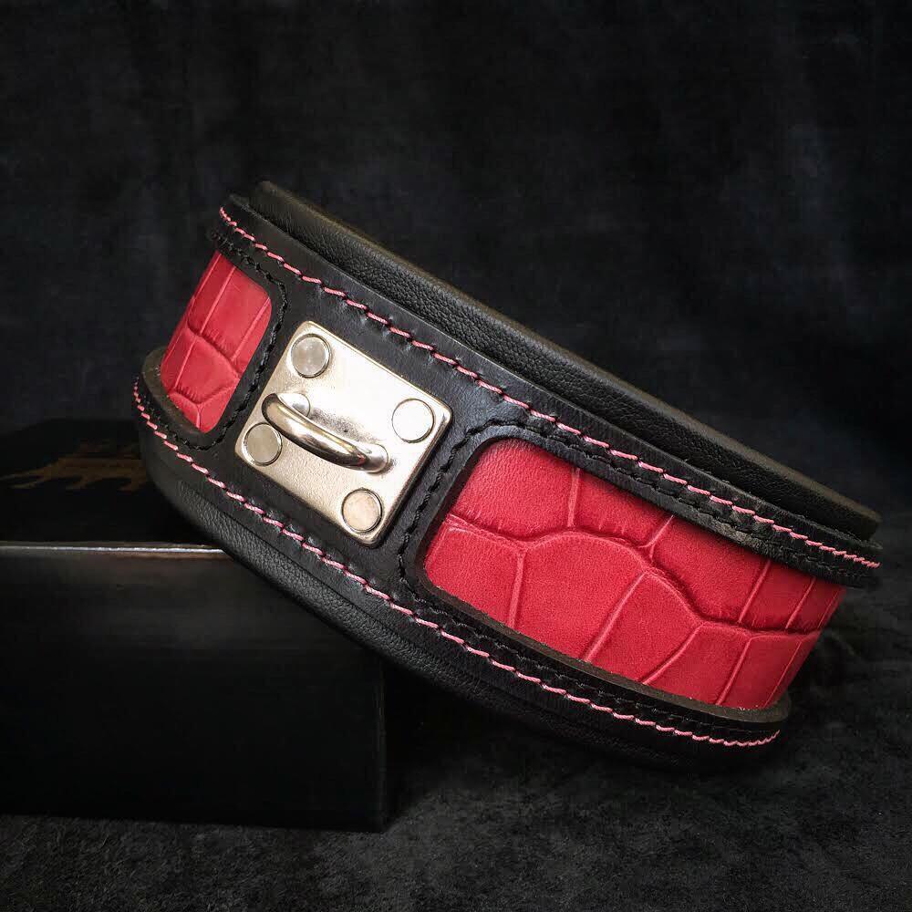 Collar Reptile para perros - diseño textura reptil audaz y elegante - MITZON