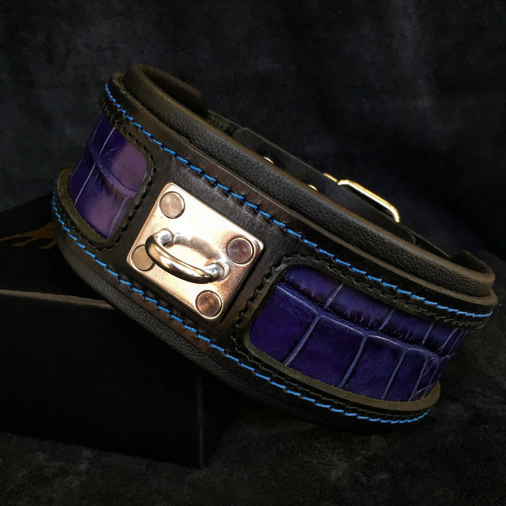 Collar Reptile MITZON para perros - textura exótica y sofisticada