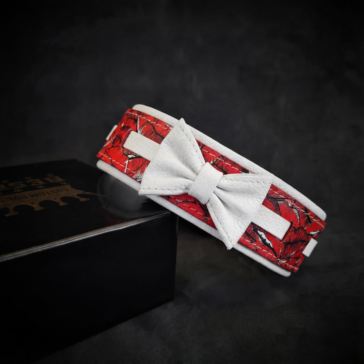 Collar San Valentín LIMITED premium para perros - accesorio de lujo especial edición limitada - MITZON