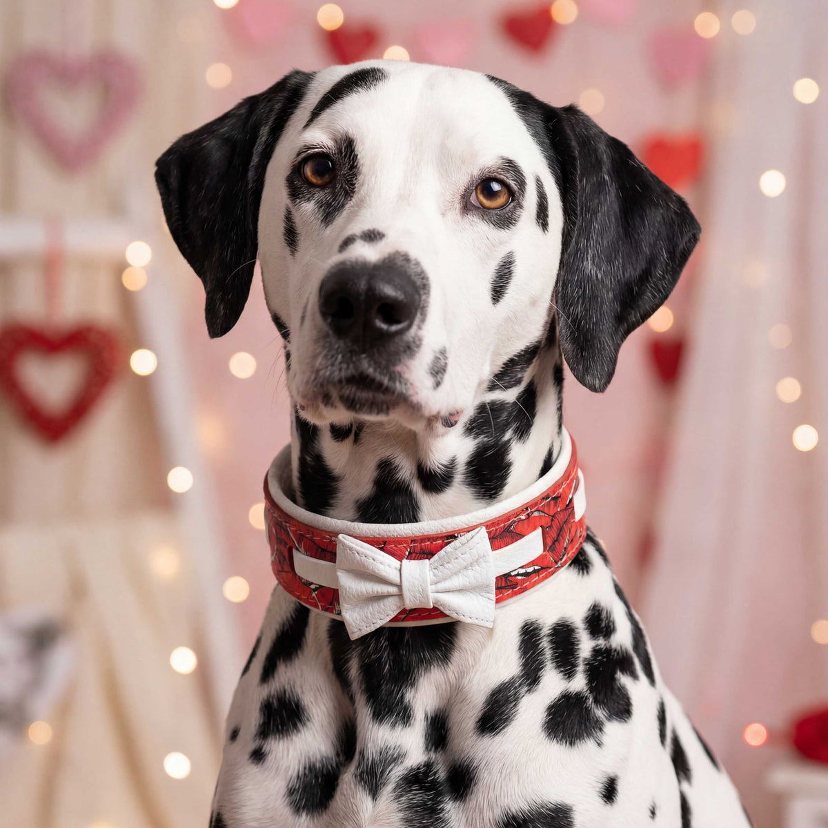 Collar Valentine's Day edición limitada para perros - diseño romántico y exclusivo - MITZON